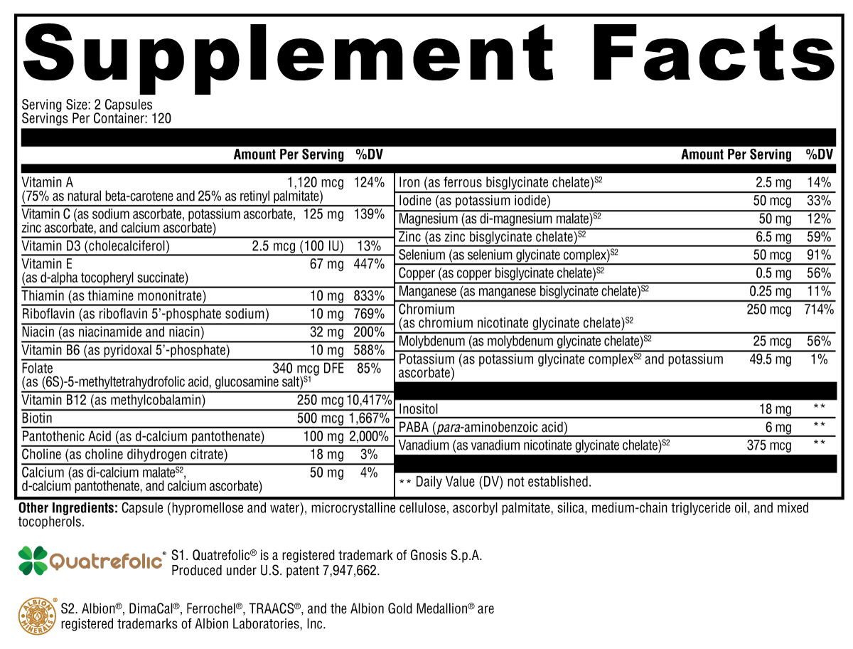 ActivNutrients® 120 Capsules
