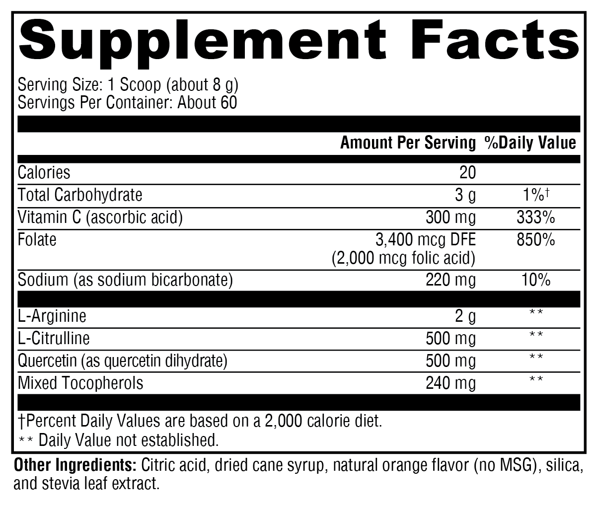 AngiNOX™ Orange 30 Servings