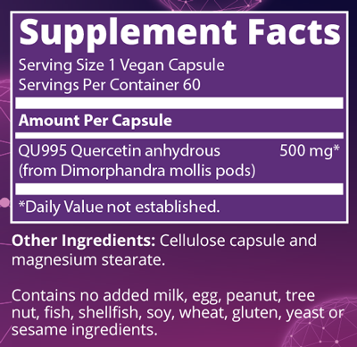 Quercetin 60 Capsules